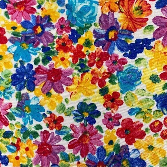 Attyre Mackenzie bright floral scalloped‎ shorts size 6 - Picture 3 of 5